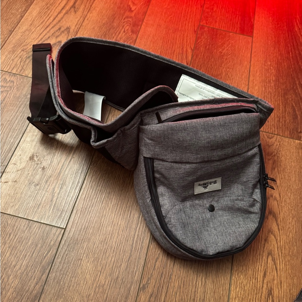 Kids Gray Belt Bag